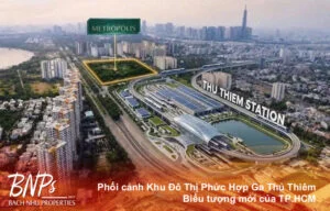 Phối cảnh Khu Đô Thị Phức Hợp Ga Thủ Thiêm: Biểu tượng mới của TP.HCM