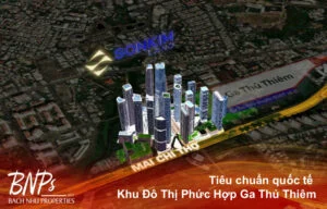 Tiêu chuẩn quốc tế Khu Đô Thị Phức Hợp Ga Thủ Thiêm - Sơn Kim Land