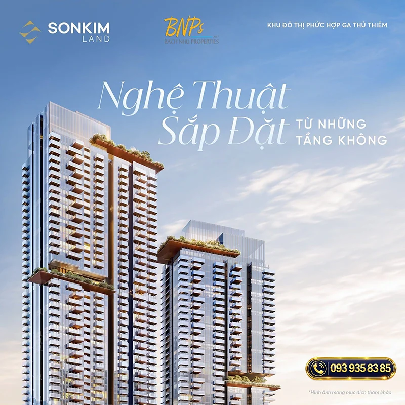 Cùng Bách Như Properties - BNPs khám phá triết lý cốt lõi Sonkim Land định hình không gian sống thượng lưu tại ga Thủ Thiêm