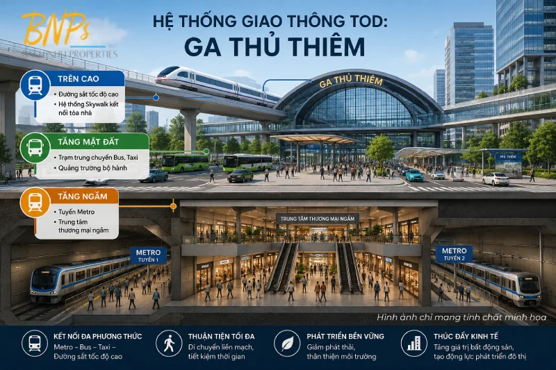 Khu Đô Thị Phức Hợp Ga Thủ Thiêm - Bách Như Properties - BNPs