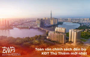 Toàn văn chính sách đền bù KĐT Thủ Thiêm mới nhất